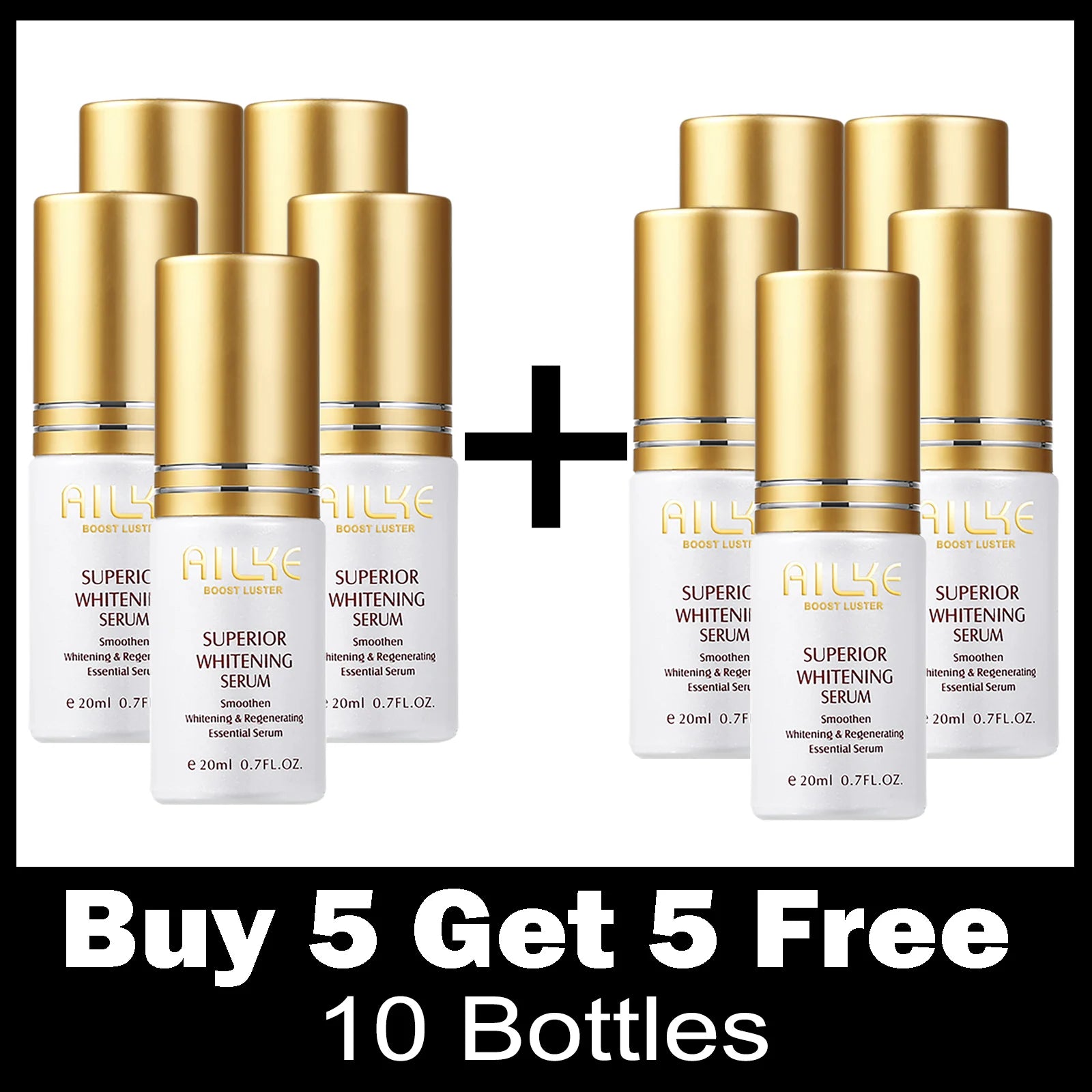 ailke super whitening face serum moisturizes hydration removes dark spots freckles chloasma with vitamin c fast results