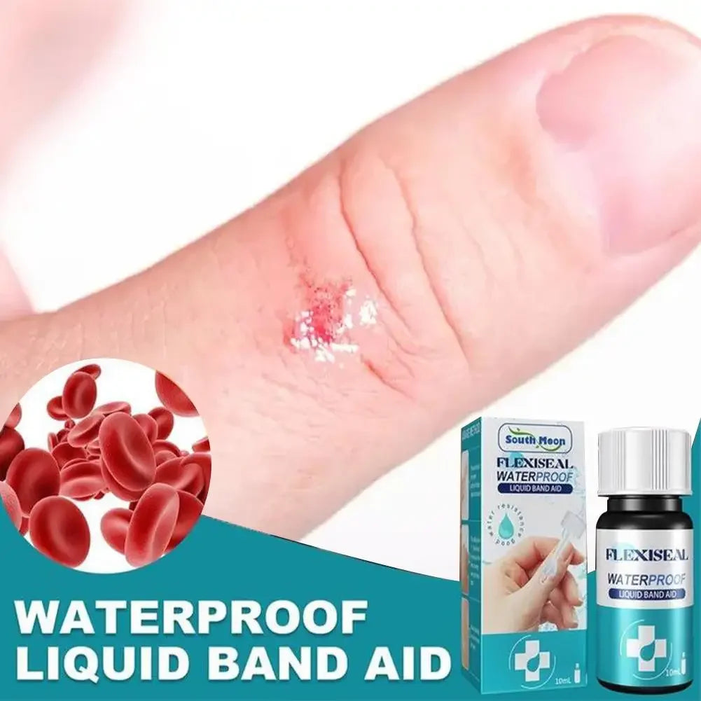 breathable and waterproof wound healing gel liquid bandage wound patch liquid band aid spray wound hemostatic glue 1