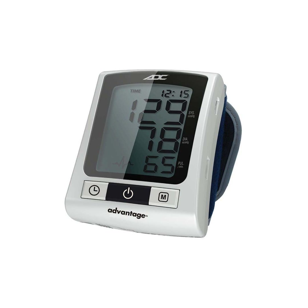 Home Automatic Digital Blood Pressure Monitor Advantage 6015N Series Adult Cuff Nylon Cuff 13.5 - 19.5 cm Wrist