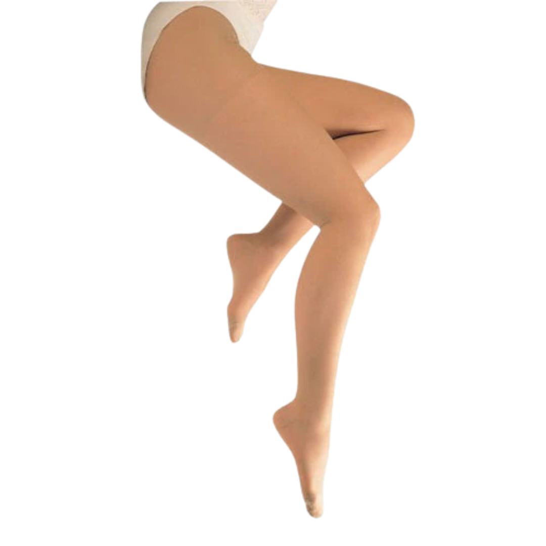 Ladies' Sheer Firm Spt Tall 20-30mmhg Panty Hose Black