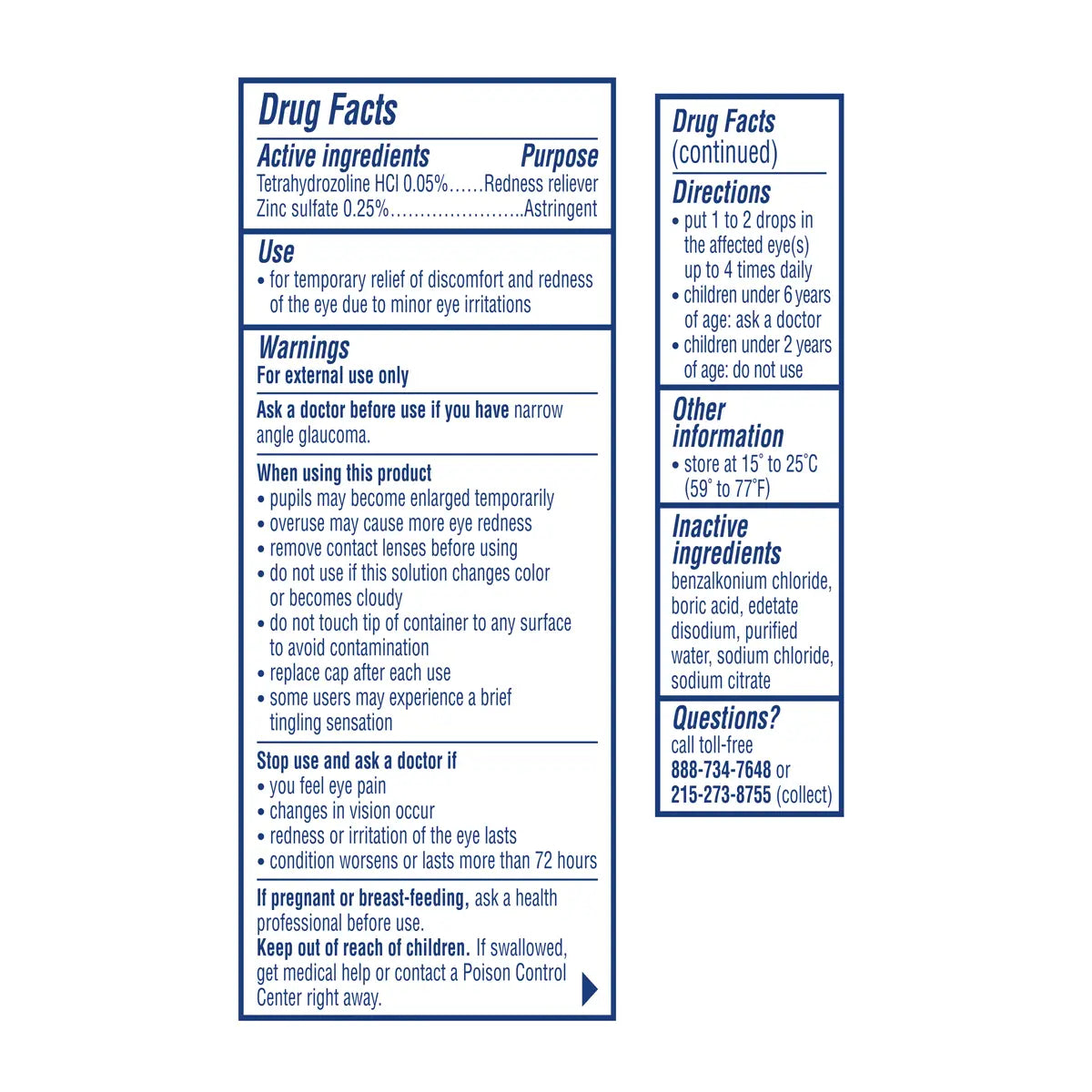 Irritated Eye Relief Visine