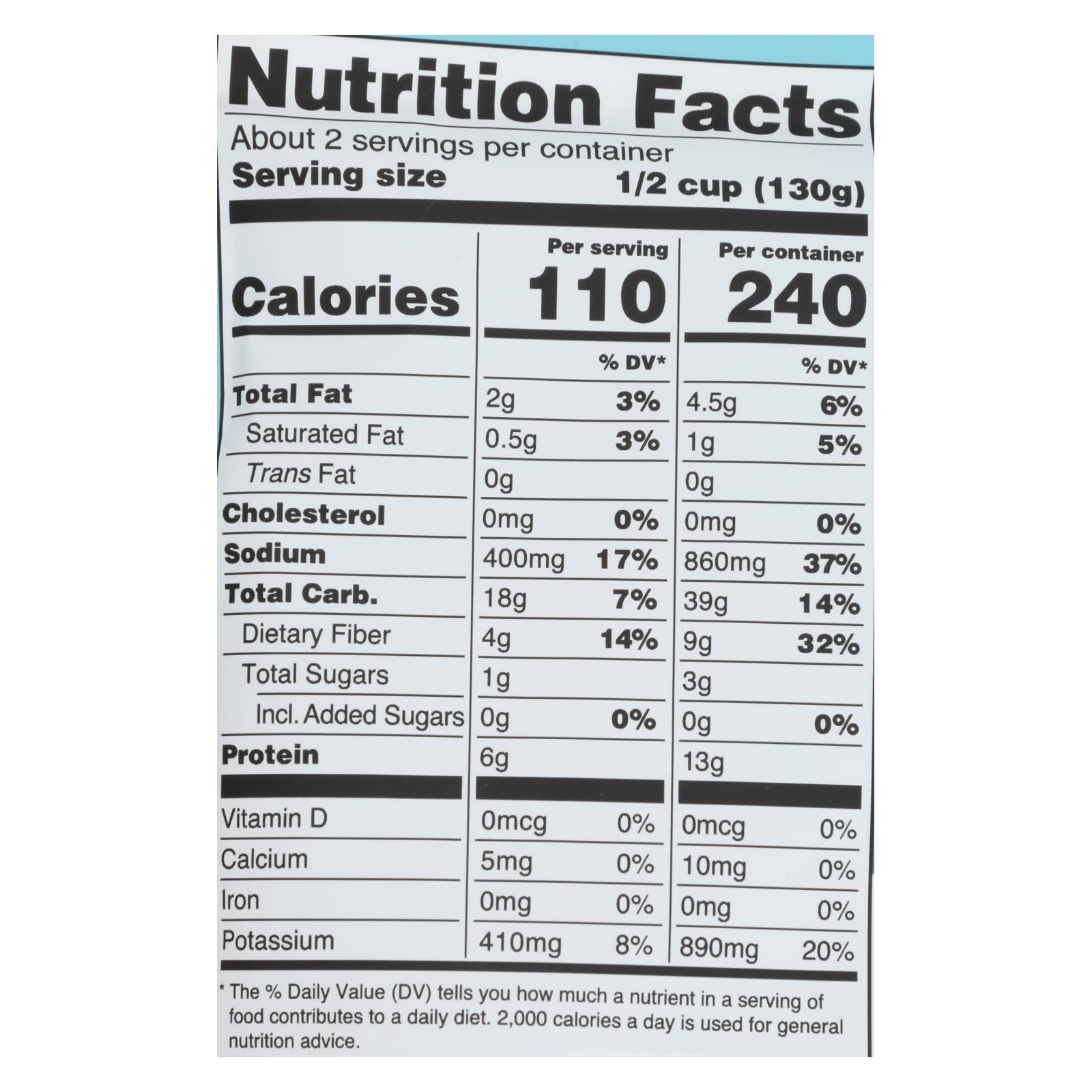 a dozen cousins ready to eat beans cuban black case of 6 10 oz