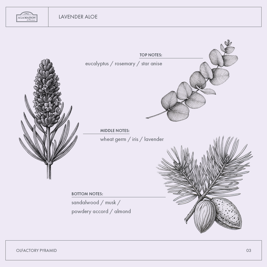 a la maison deodorant lavender 2 4 oz