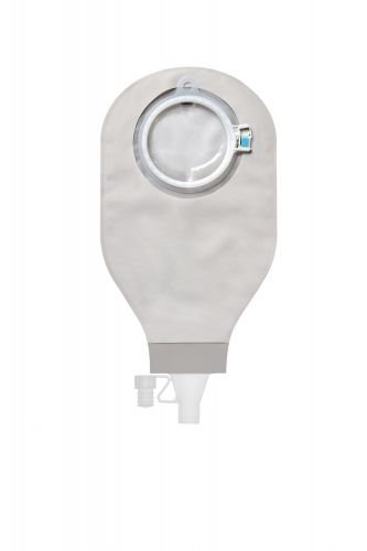 Ileostomy Pouch SenSura Mio Click Two-Piece System 9 Inch Length Drainable