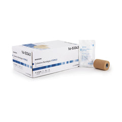 Cohesive Bandage McKesson 3 Inch X 5 Yard Self-Adherent Closure Tan Sterile Standard Compression, Packaging Type- Case Default Title