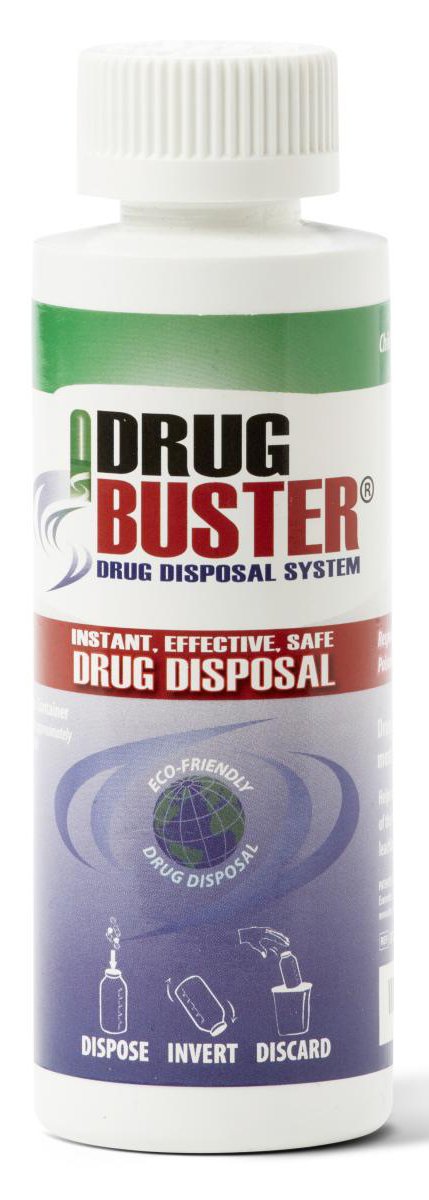 Drug Disposal Solution Drug Buster 4 oz.