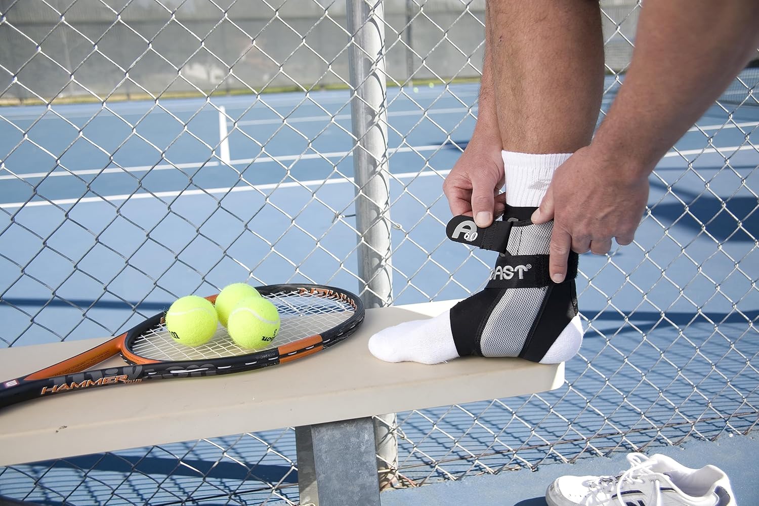 a60 ankle support large left m 12 w 13 5