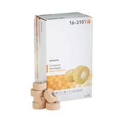 Cohesive Bandage McKesson 1 Inch X 5 Yard Self-adherent Closure Tan NonSterile Standard Compression, Packaging Type- Case Default Title