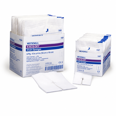Excilon Drain Sponge 4 X 4 6ply Tray/25 Pks Of 2