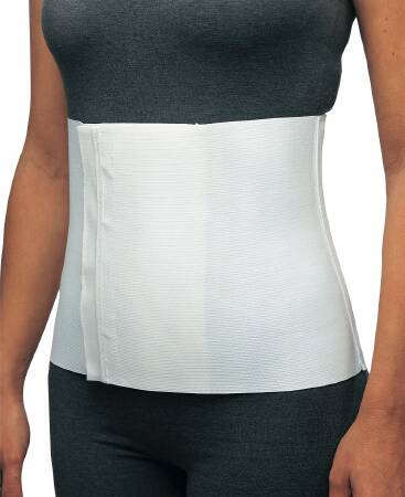 Abdominal Binder ProCare Small Hook and Loop Closure 24 to 30 Inch Waist Circumference 12 Inch Height Adult