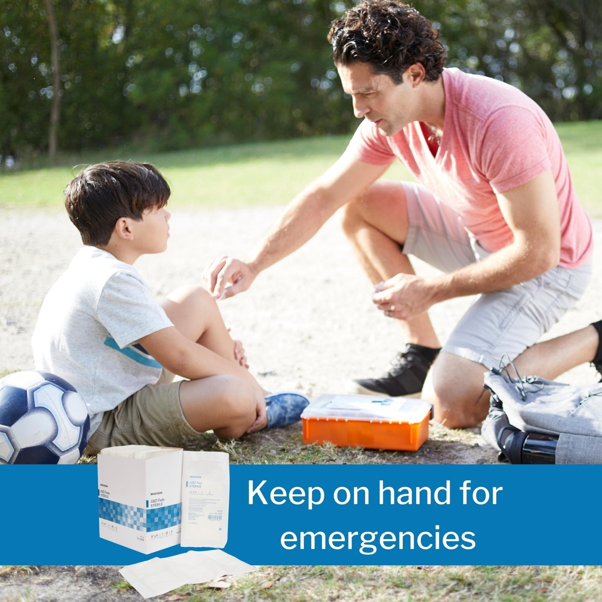 abdominal pad mckesson 5 x 9 inch sterile 1 per pack packaging type box
