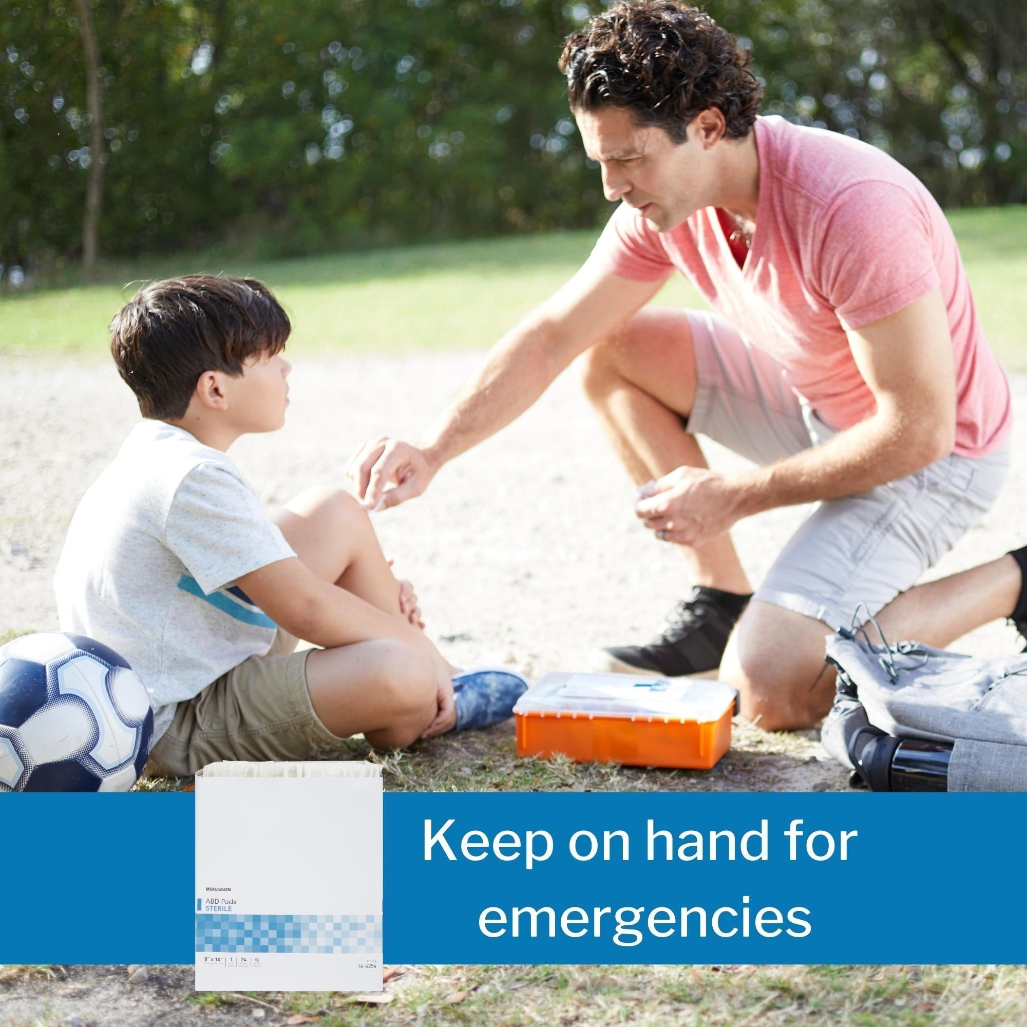 abdominal pad mckesson 8 x 10 inch sterile 1 per pack packaging type box