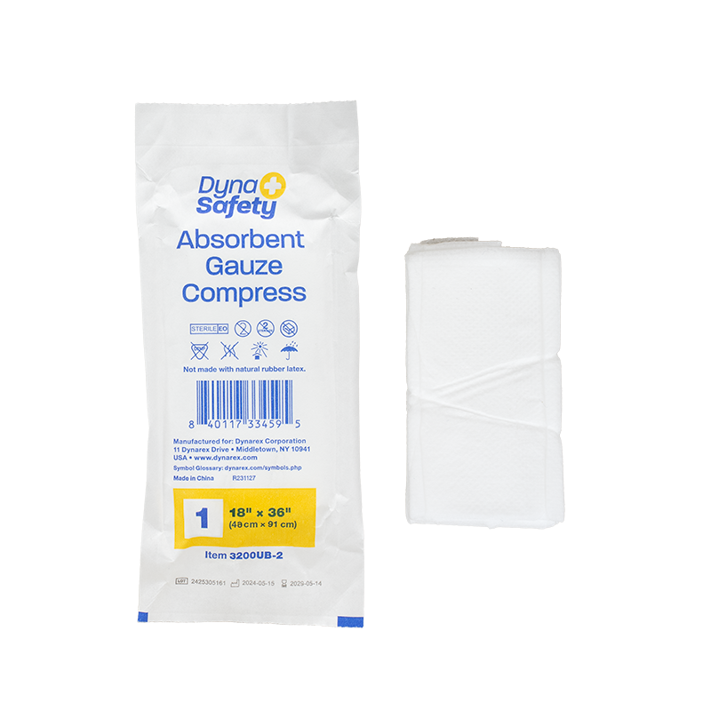absorbent gauze compress 1
