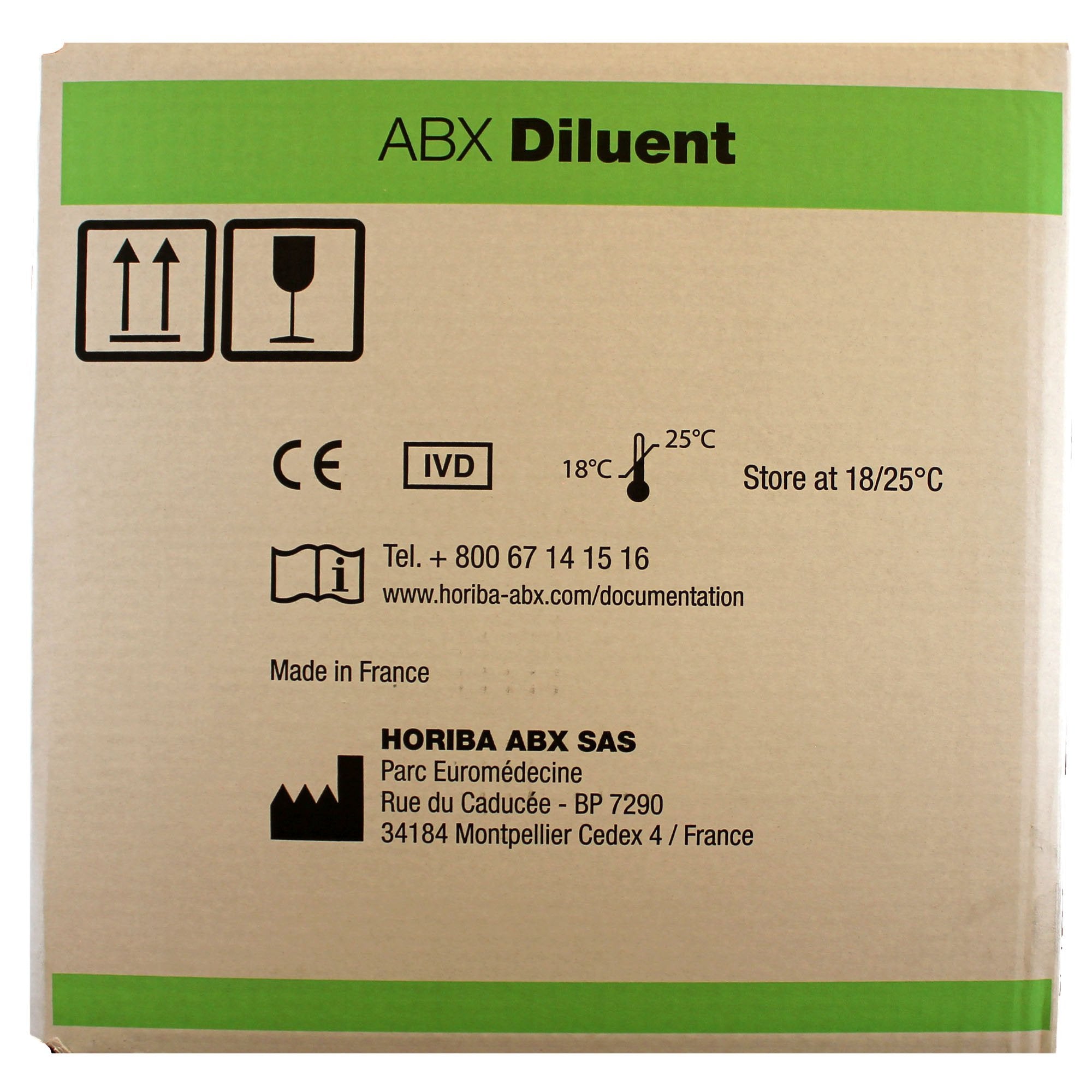 Hematology Reagent Diluent ABX Pentra Leucocytes For ABX Pentra 60 / 80 Hematology Analyzers