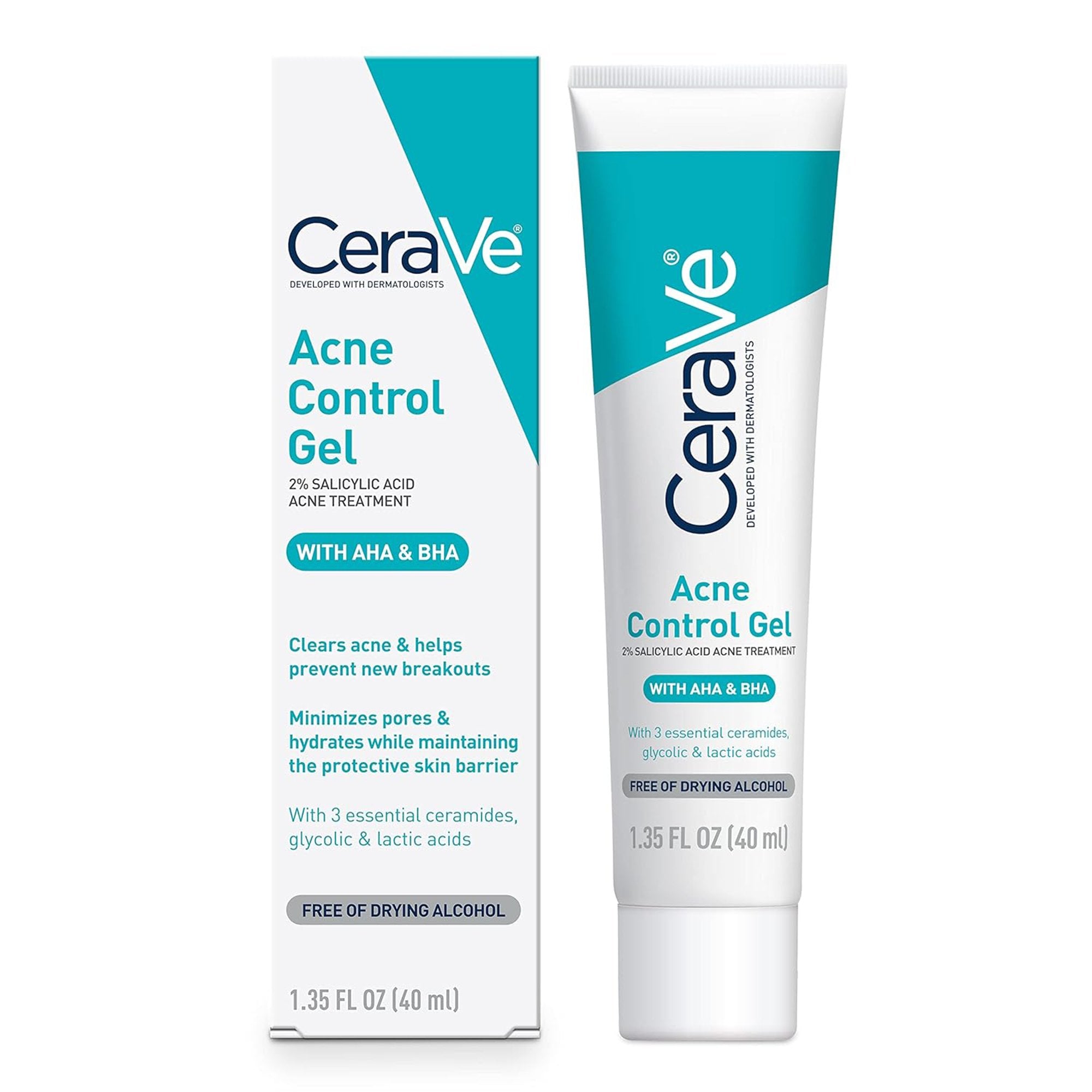 Acne Treatment CeraVe Acne Control Gel 1.35 oz. Gel