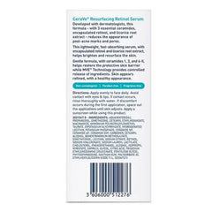 acne treatment cerave resurfacing retinol serum 1 oz serum