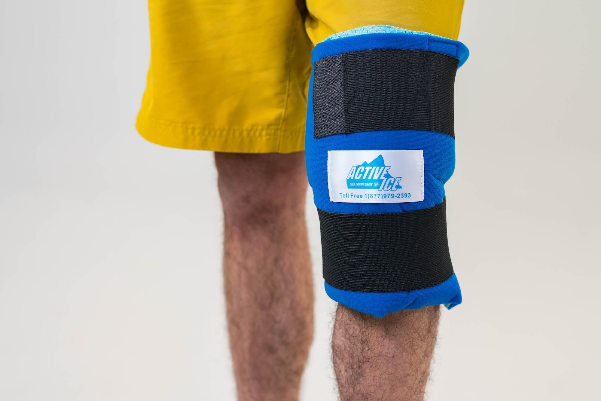 Active Ice® Knee Cold Pack with Wrap – 12 × 13 in Reusable Gel, One Size Fits Most | HCPCS A9273