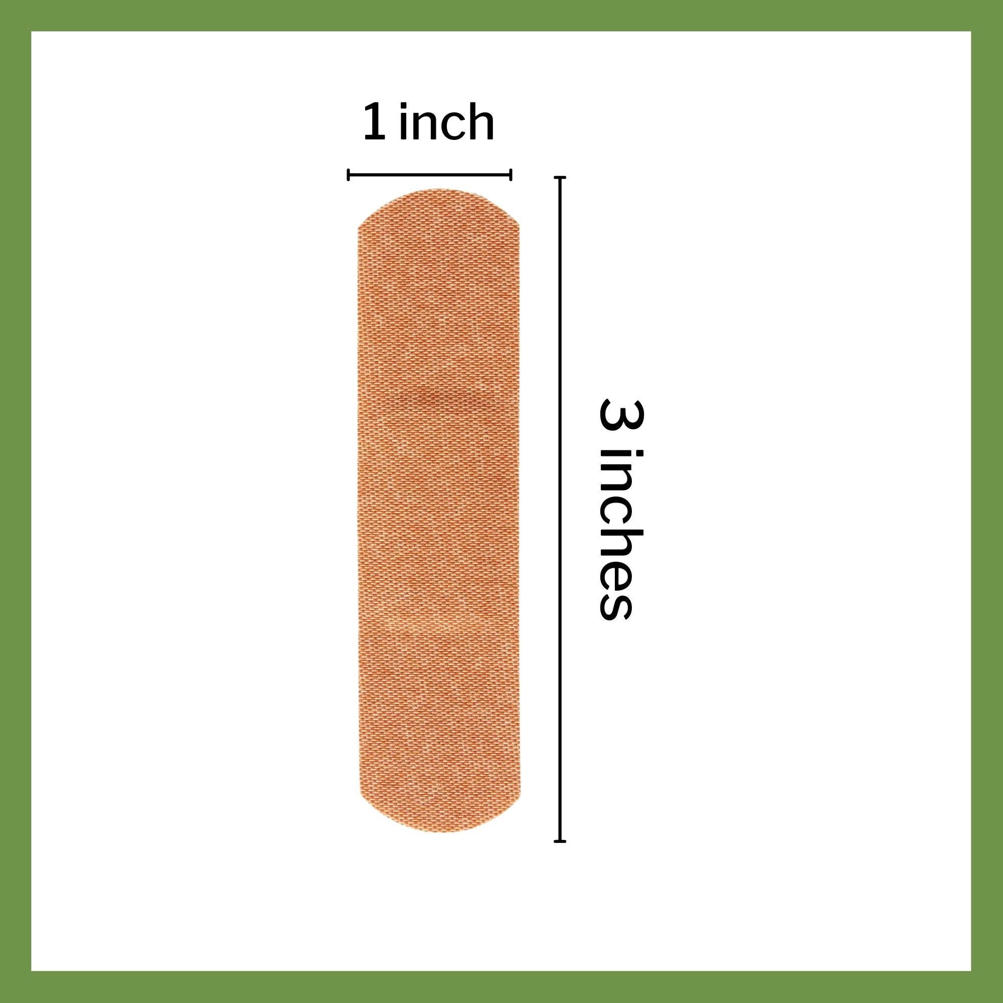 adhesive strip mckesson 1 x 3 inch fabric rectangle tan sterile