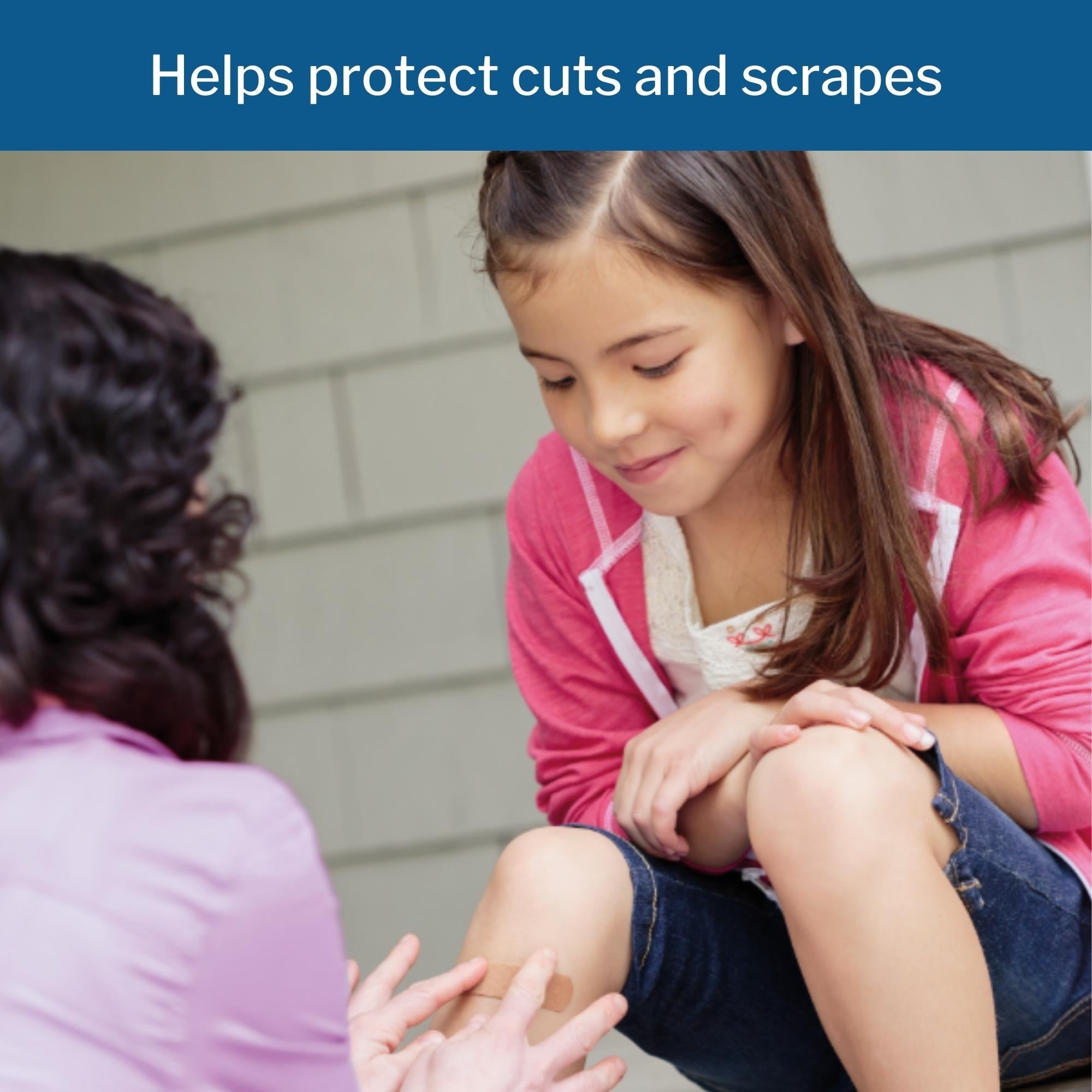 adhesive strip mckesson 1 x 3 inch plastic rectangle tan sterile packaging type box