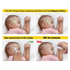 adtemp temple touch digital thermometer adtemp 427 temporal contact thermometer mk1241977ea