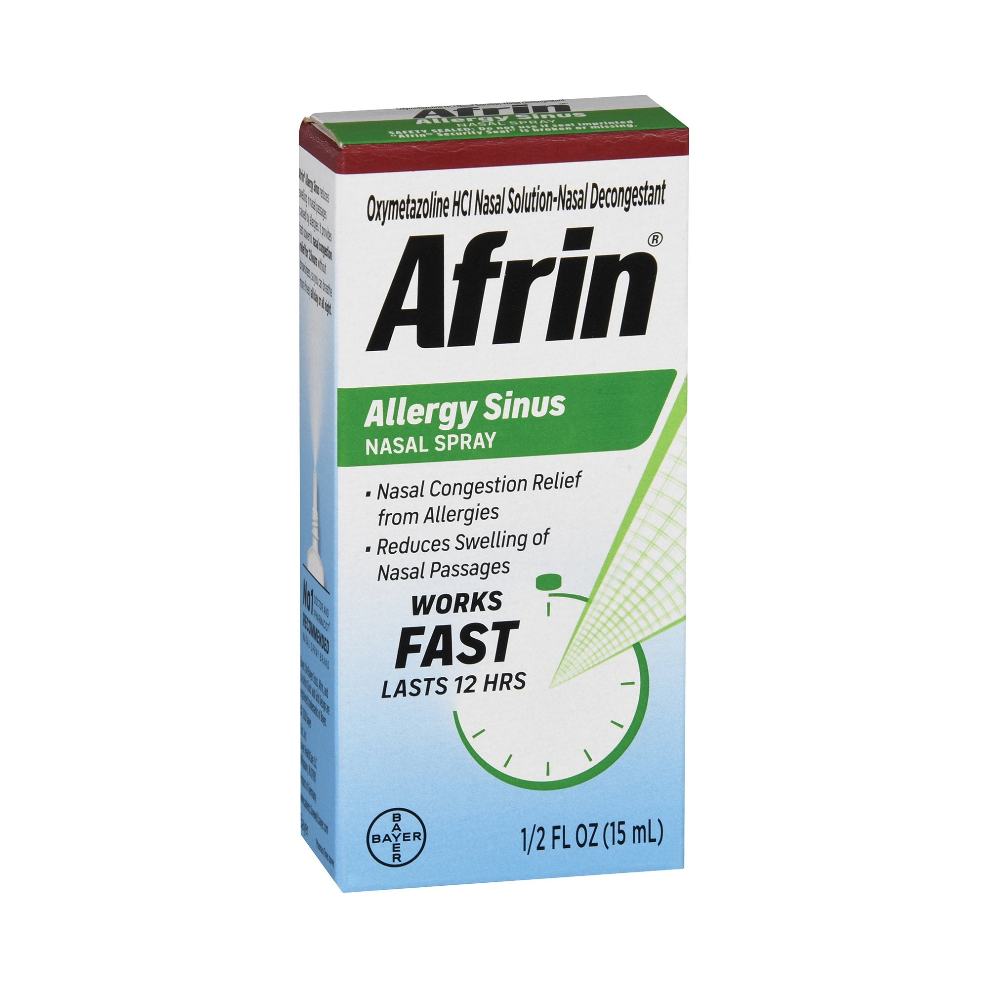 afrin allergy sinus oxymetazoline hcl nasal spray afrin allergy sinus sinus relief mk1008194ea
