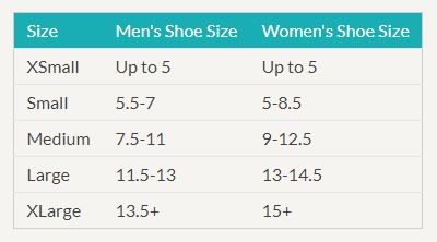 airsport ankle brace x small right m to 5 w to 5