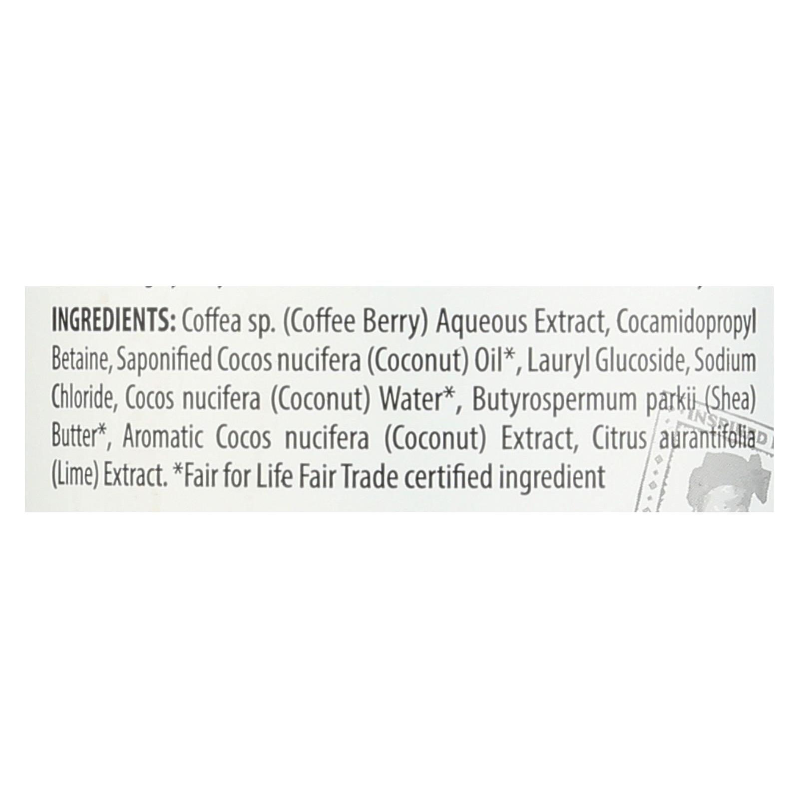 alaffia everyday body wash coconut lime 32 fl oz