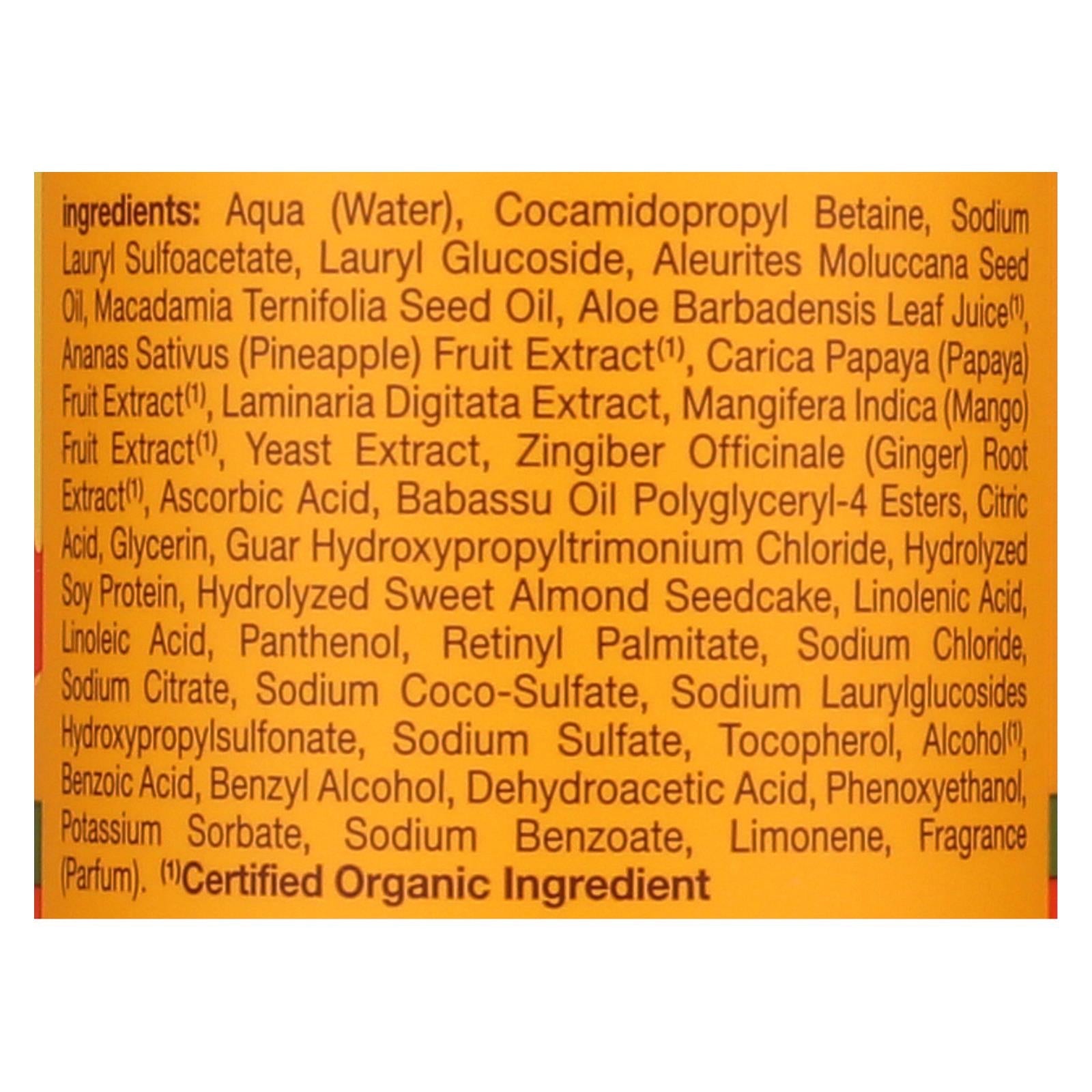 alba botanica hawaiian hair wash moisturizing mango 12 fl oz