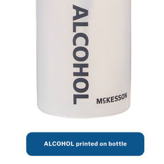 alcohol dispensing bottle mckesson polyethylene opaque 9 oz packaging type box