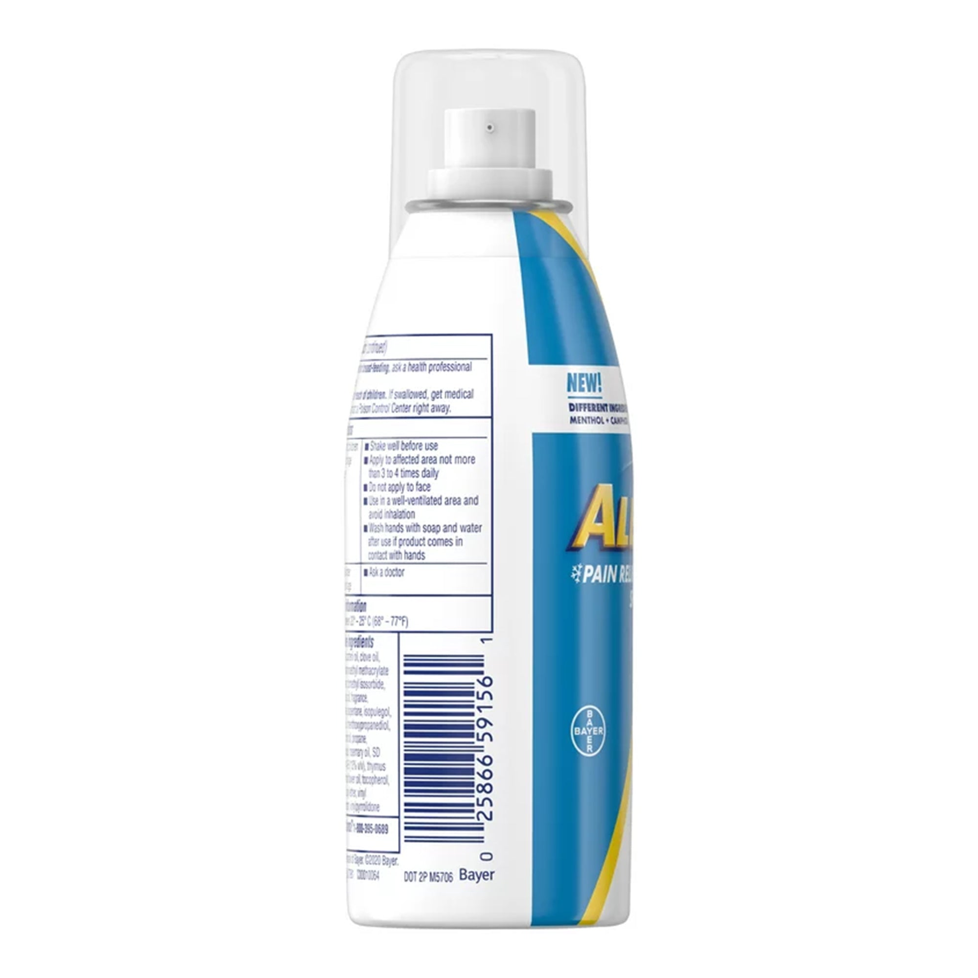 alevex pain relieving spray max strength menthol 3 2 ounce spray can aleve x pain relief mk1229952ea