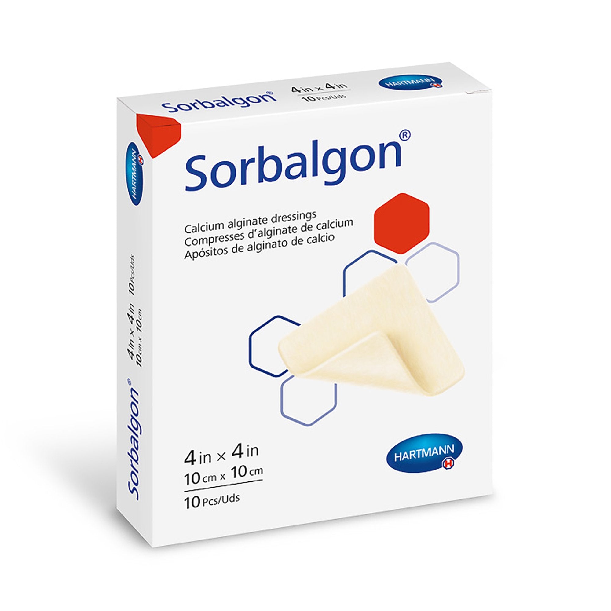 Alginate Dressing Sorbalgon 2 X 2 Inch Square
