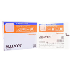 Foam Dressing Allevyn Adhesive 3 X 3 Inch With Border Film Backing Adhesive Square Sterile