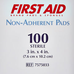 american white cross nonadherent dressing 3 x 4 inch american white cross non adherent dressing mk142142bx