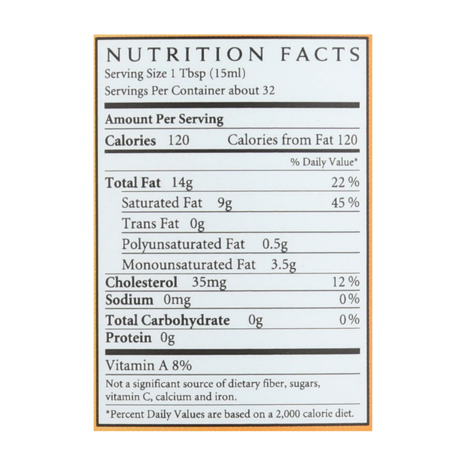 ancient organics organic artisan ghee case of 6 16 fl oz