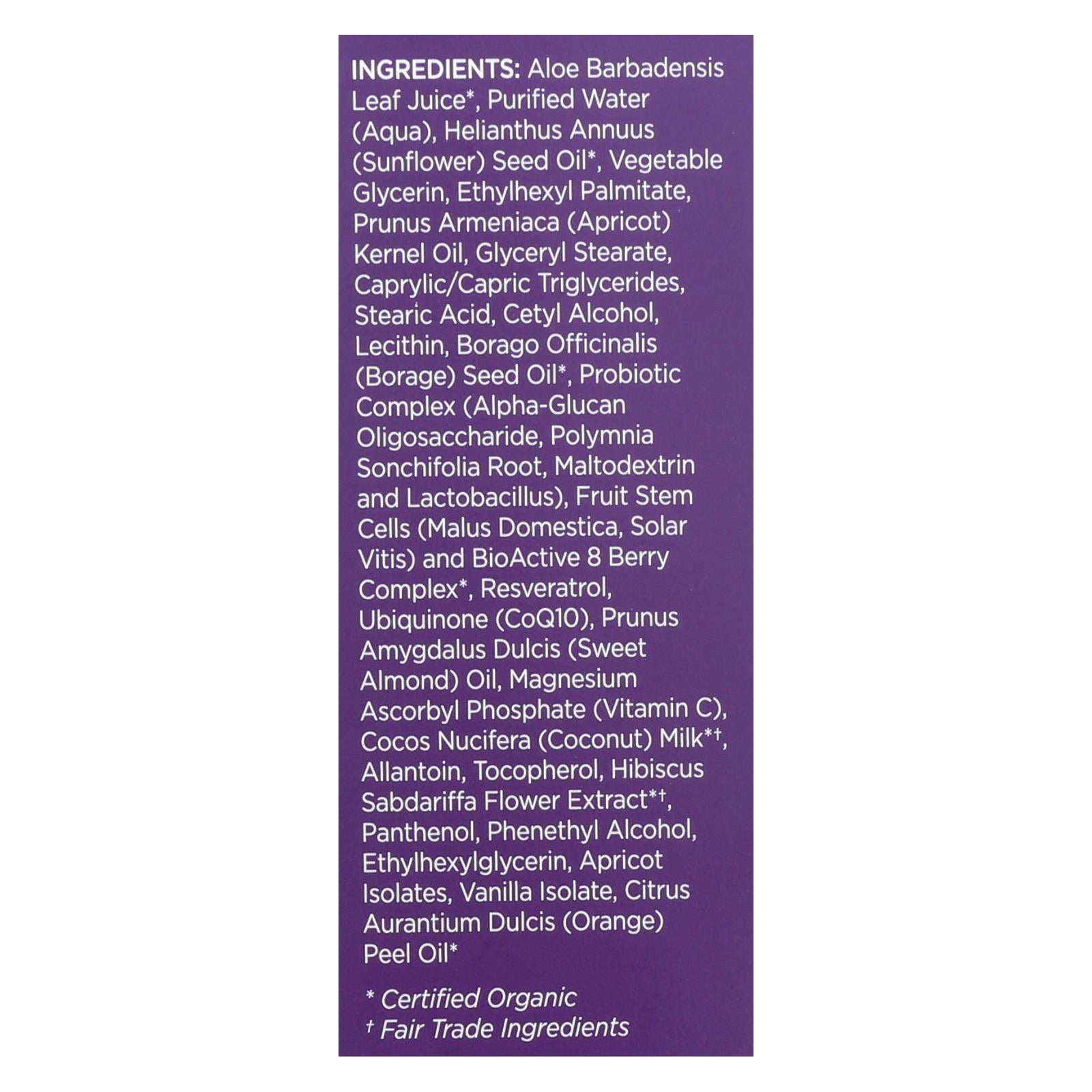 andalou naturals cleansing milk apricot probiotic 6 fl oz