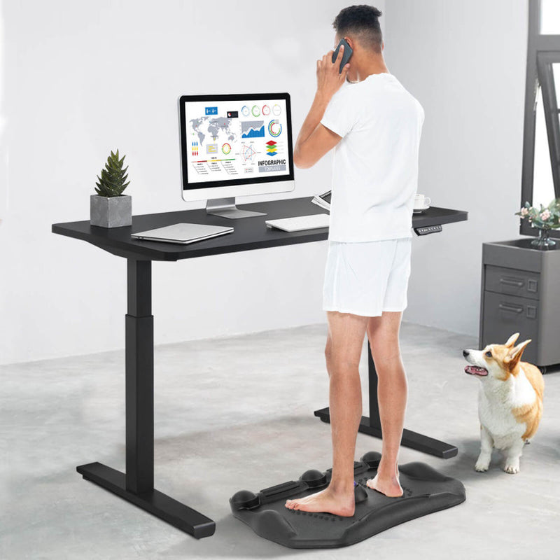 Anti Fatigue Standing Desk Mat with Massage Roller Ball and Points