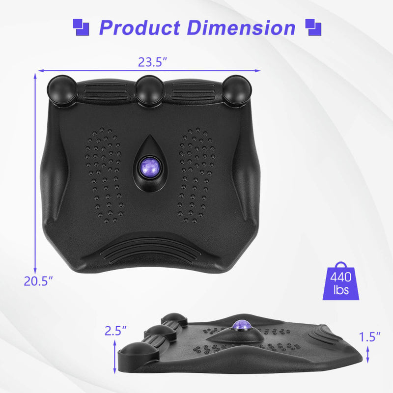 Anti Fatigue Standing Desk Mat with Massage Roller Ball and Points