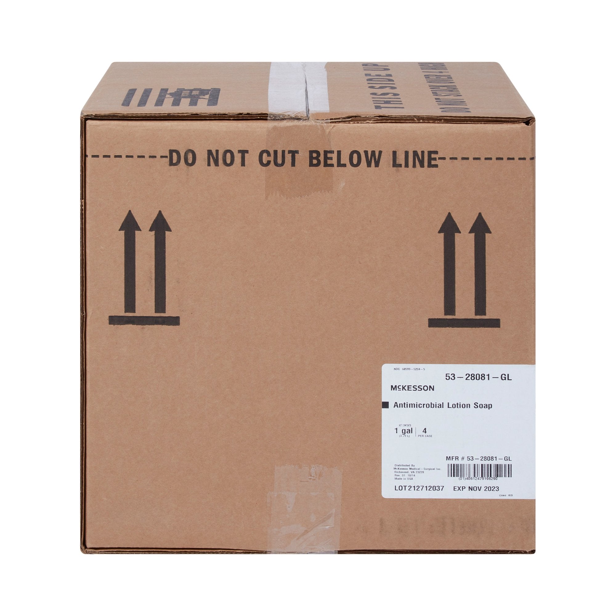 antimicrobial soap mckesson lotion 1 gal jug herbal scent packaging type each