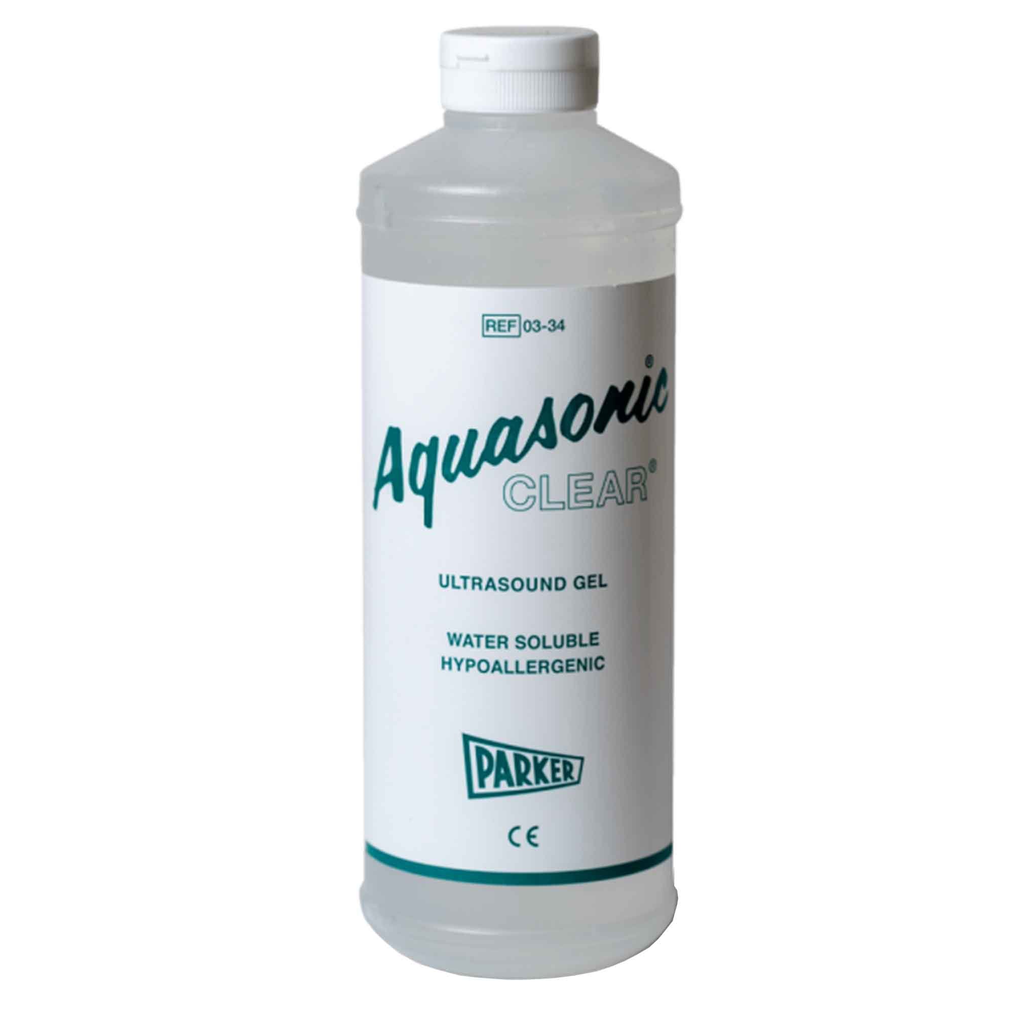 Ultrasound Gel Aquasonic Clear High Viscosity 1 Liter Bottle NonSterile