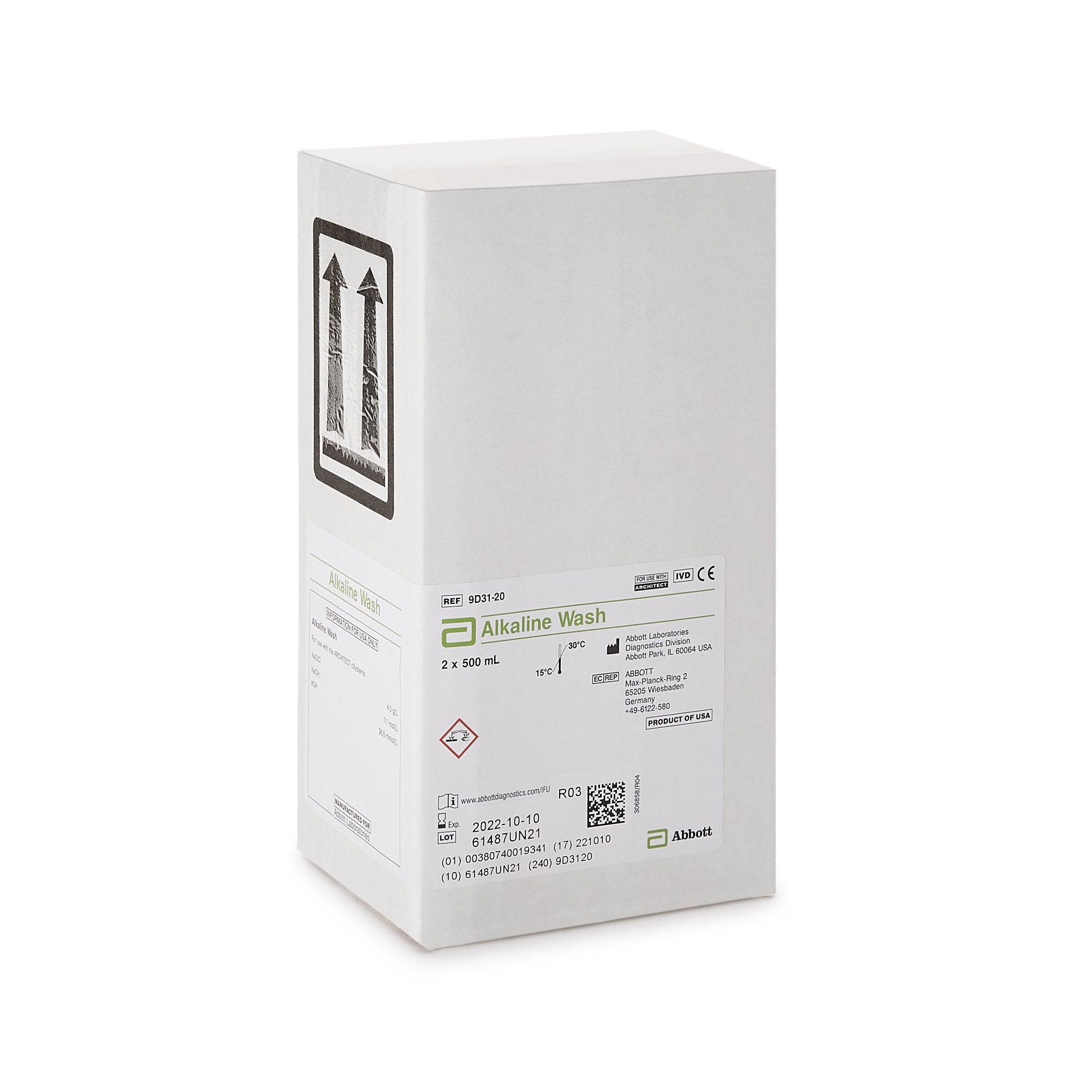 architect wash reagent for use with architect c16000 analyzer architect general chemistry system reagent mk867716ea