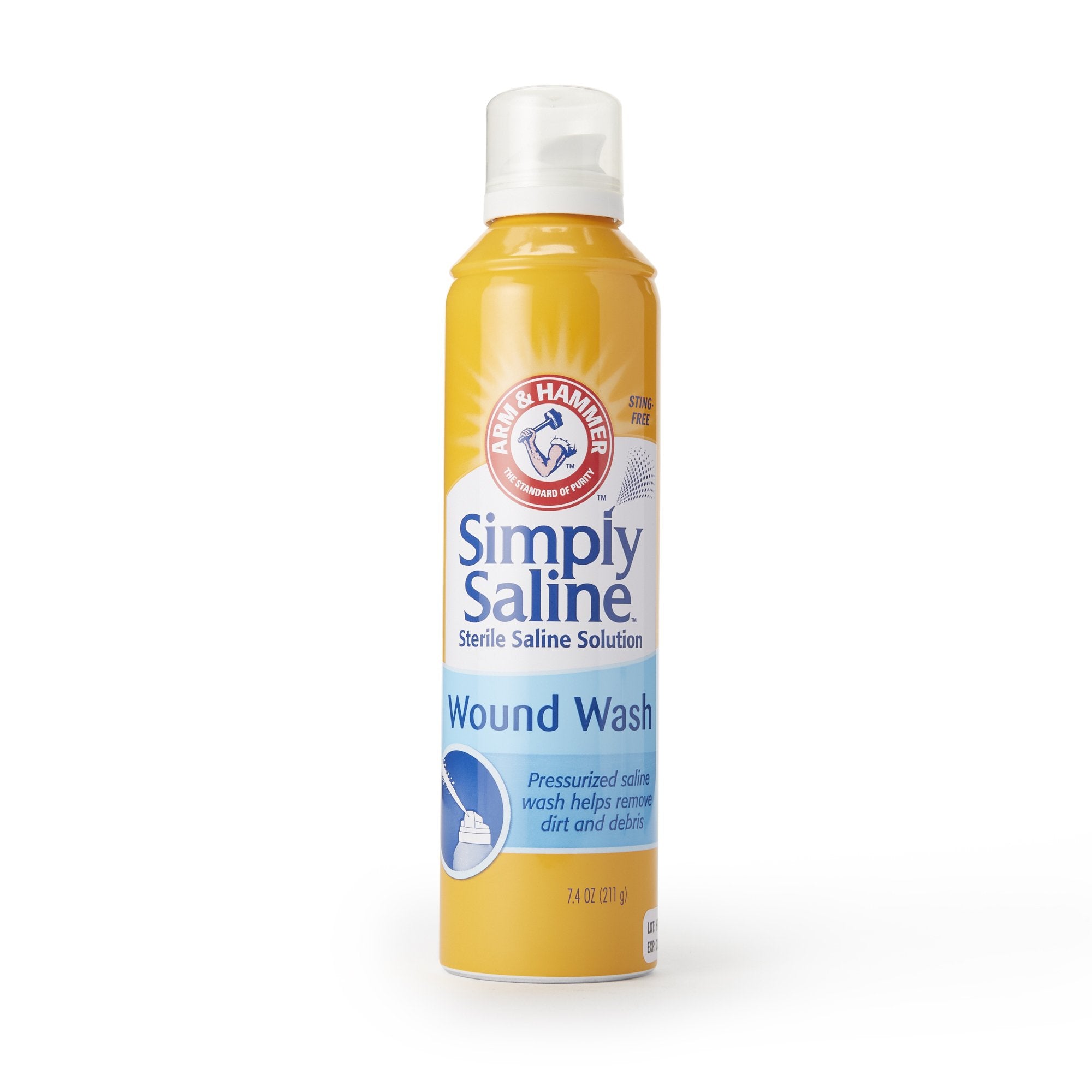 Wound Cleanser Simply Saline Wound Wash 7.1 oz. Spray Can Sterile