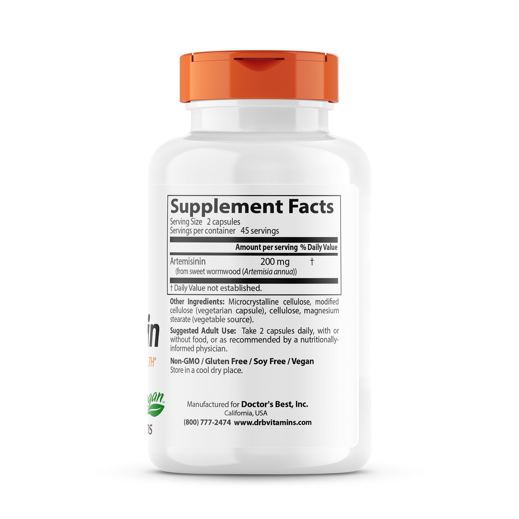 Artemisinin 100 Mg 90 Veg Caps