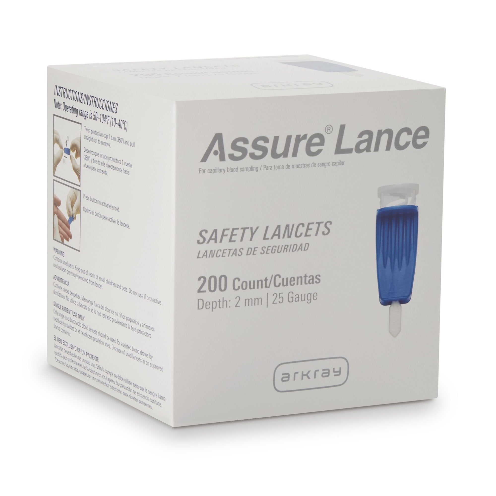 assure lance safety lancet assure safety lancet mk668950bx