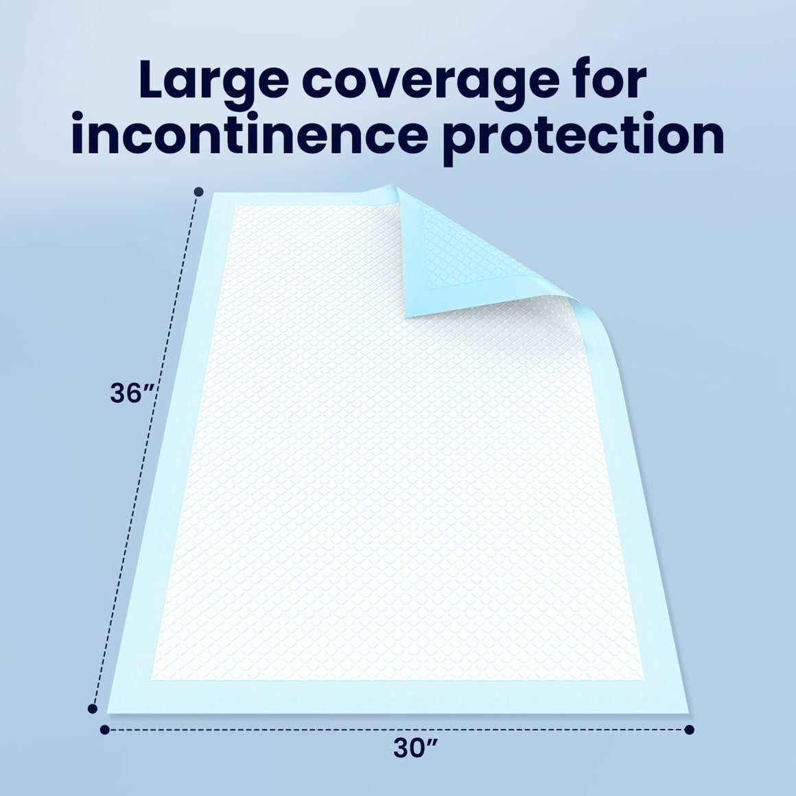 at09 extra absorbency adult disposable underpads