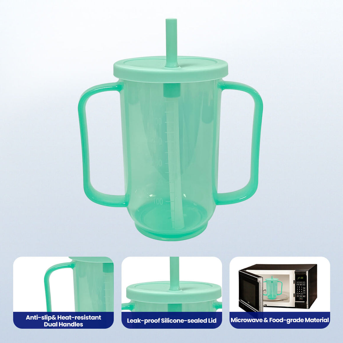 at14 chocking proof dual handled cup