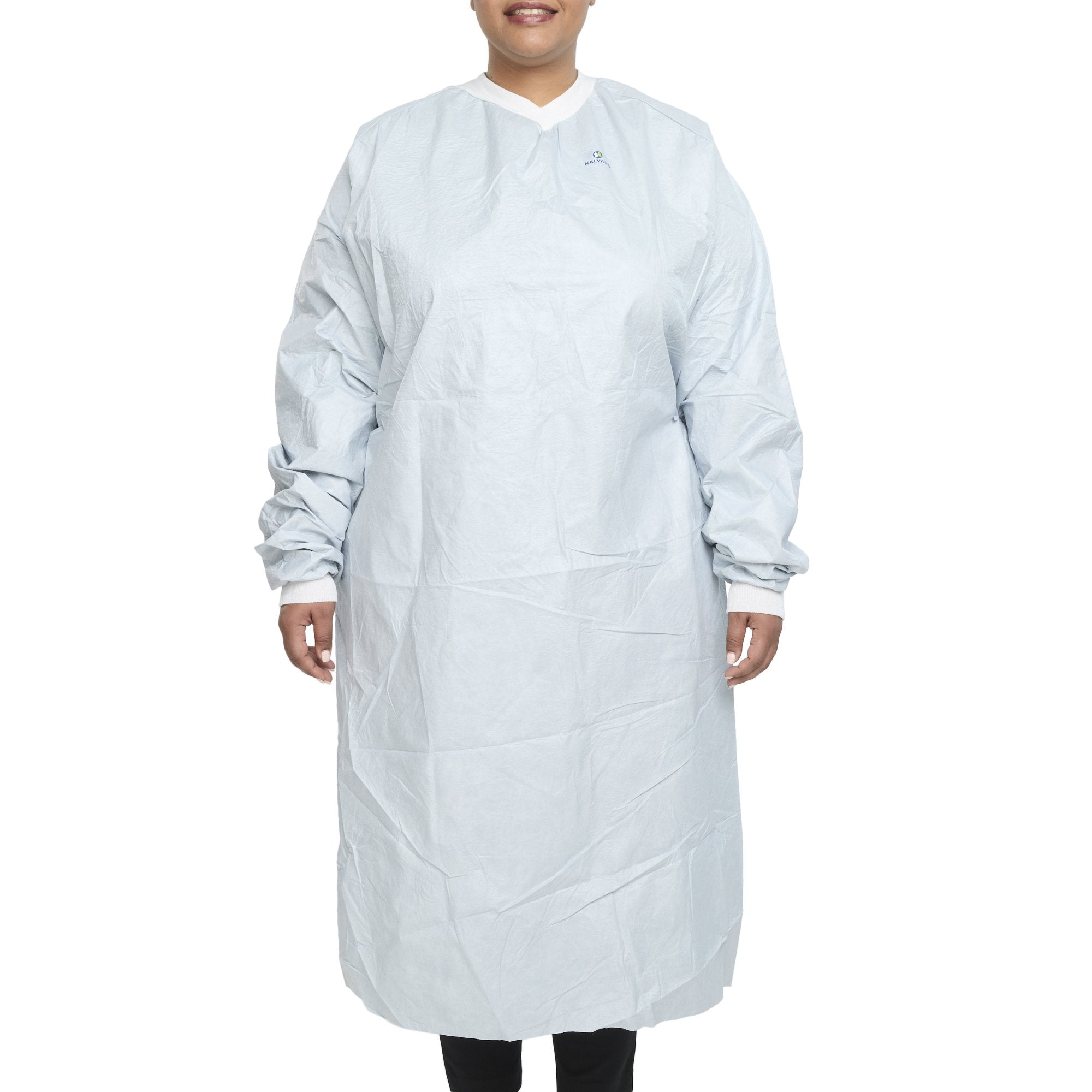 Surgical Gown with Towel Aero Chrome 2X-Large Silver Sterile AAMI Level 4 Disposable