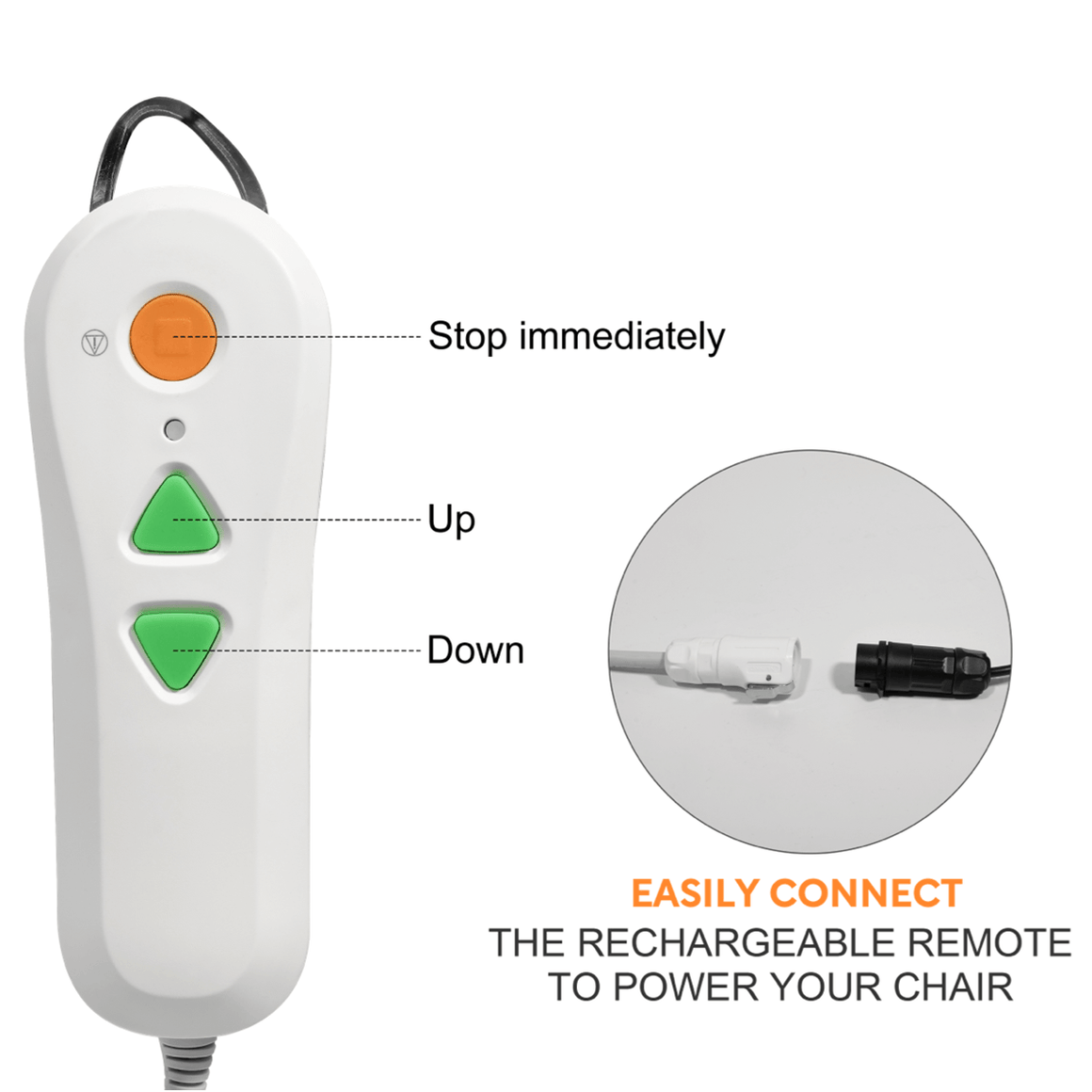 PU leather lift chair