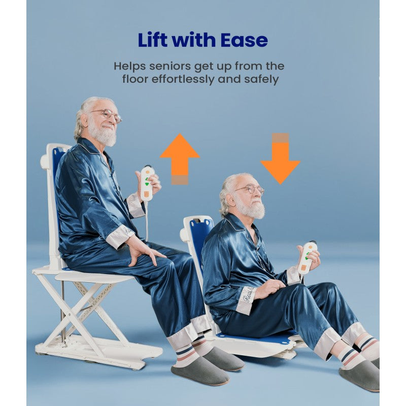 ax07 lightweight waterproof electric bath floor lift chair