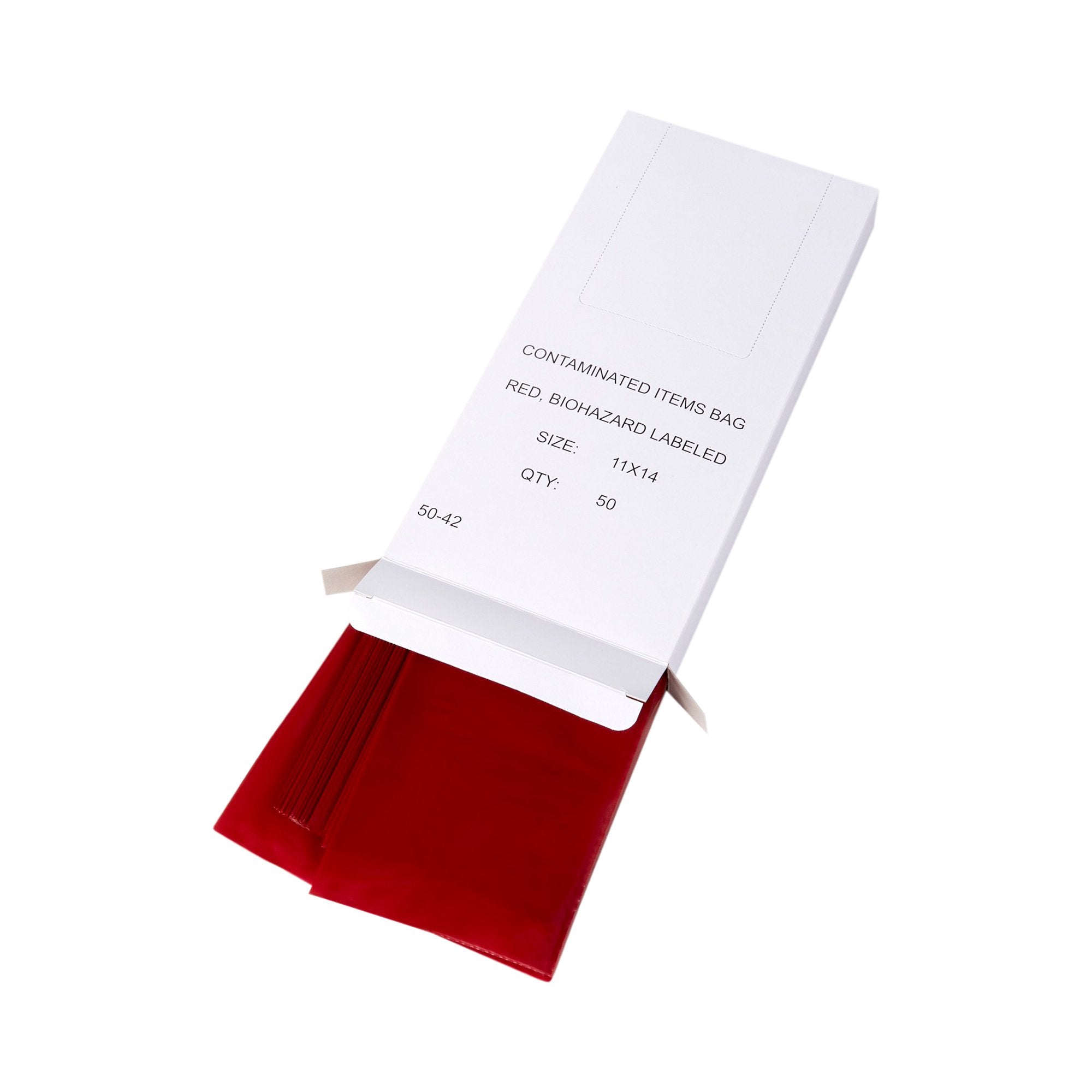 Infectious Waste Bag McKesson 1 to 3 gal. Red Bag 11 X 14 Inch