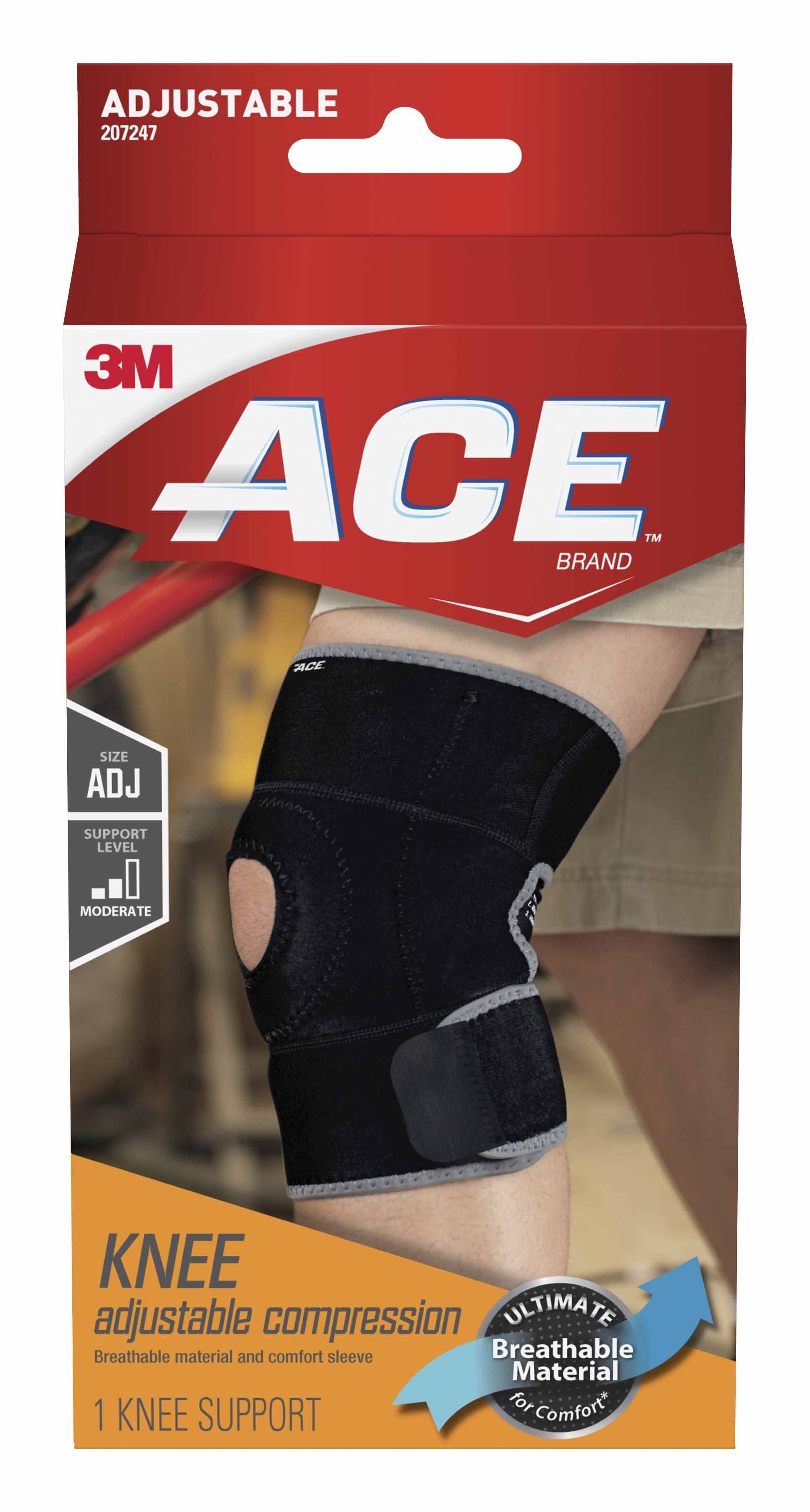Knee Brace ACE One Size Fits Most Left or Right Knee